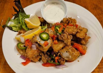 Branding Iron Pub Calamari Plate